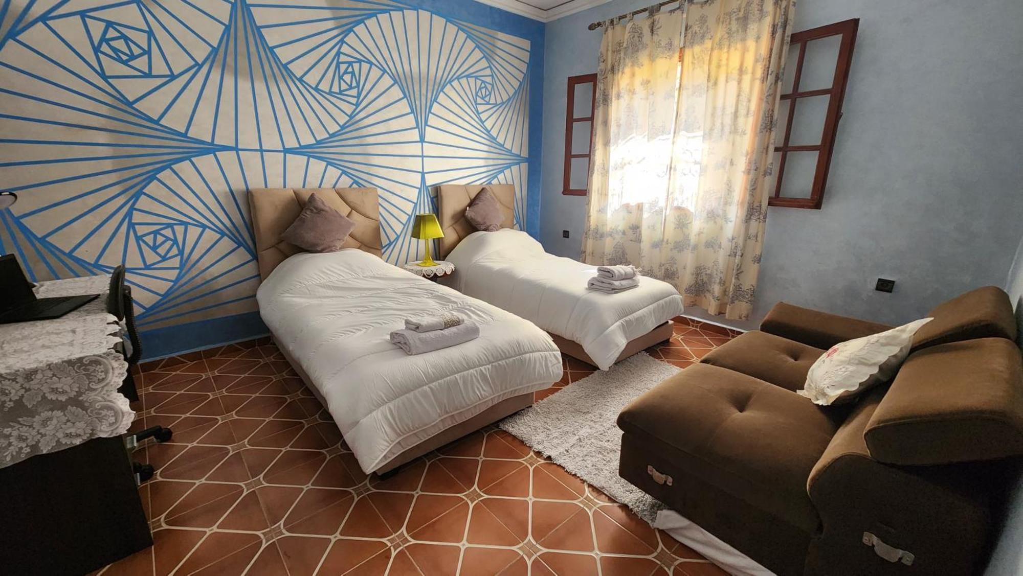 Appartement Riad 5Min A Pied De L'Aeroport Marrakesh Ngoại thất bức ảnh