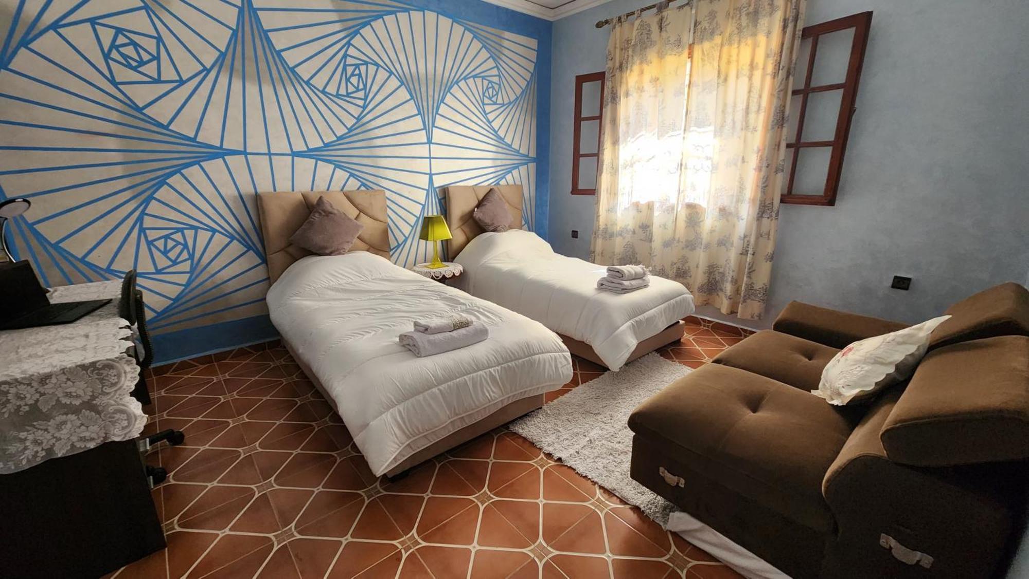 Appartement Riad 5Min A Pied De L'Aeroport Marrakesh Ngoại thất bức ảnh